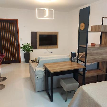 Apartamento Estudio Em Caraguatatuba Com Garagem Exterior photo